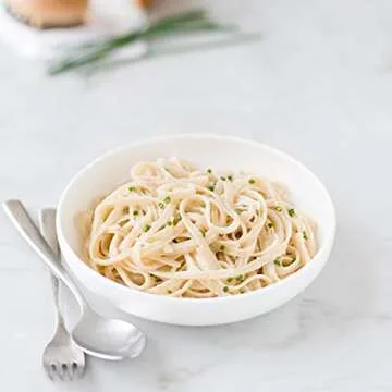 Jovial Whole Grain Brown Rice Fettuccine Pasta - Pasta Fettuccine, Fettuccine Pasta, Whole Grain Pasta, Organic Pasta, Gluten Free, Dairy Free, Brown Rice Pasta, Made in Italy - 12 Oz, 12 Pack