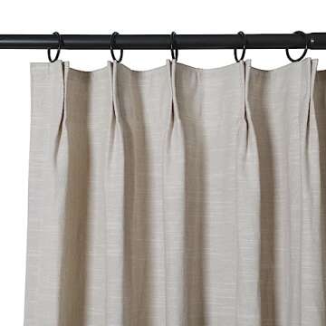 Stylish TWOPAGES Pinch Pleated Curtain for Your Home