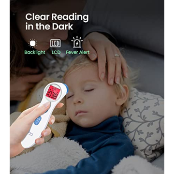 Fast Accurate Touchless Forehead Thermometer for All Ages