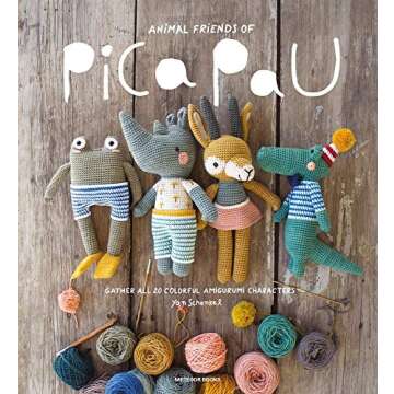 Animal Friends of Pica Pau: Gather All 20 Colorful Amigurumi Animal Characters