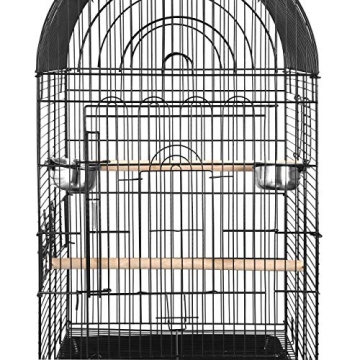 Luxurious SUPER DEAL Rolling Bird Cage for Happy Birds