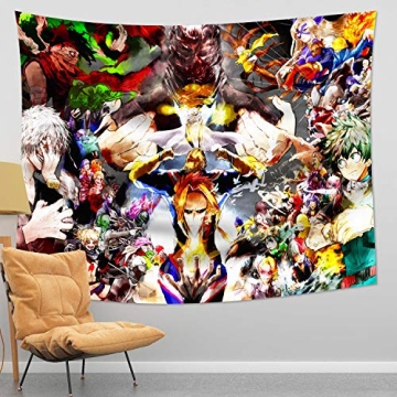 MEWE My Hero Academia Tapestry - Vibrant Wall Decor