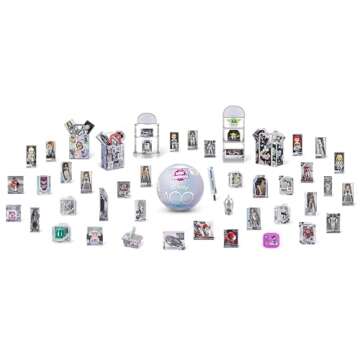 Mini Brands Disney 100 Platinum Capsule by ZURU Limited Edition with Platinum Minis, Celebrate Disney 100