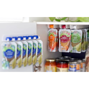Storage Theory Space Saving Food Pouch Organizer for Baby Food