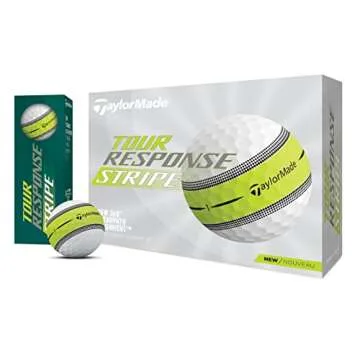 TaylorMade 2022 Tour Response Stripe Golf Balls Dozen