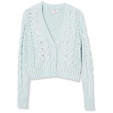 Goodthreads Women's Marled Long-Sleeve Cardigan Sweater