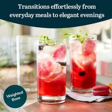 Libbey Tumbler Drinking Glasses Set of 8