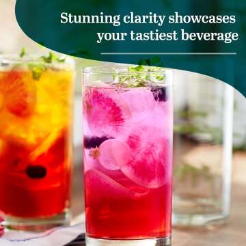 Libbey Tumbler Drinking Glasses Set of 8