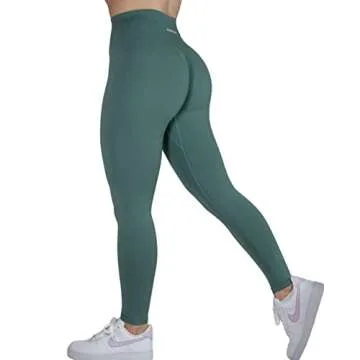 AUROLA Dream Collection Workout Leggings for Women High Waist Seamless Scrunch Athletic Running Gym ...