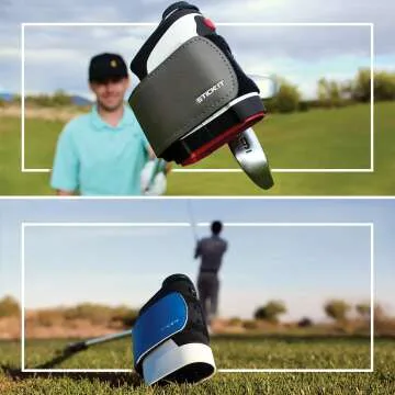 Secure Magnetic Rangefinder Strap for Golf