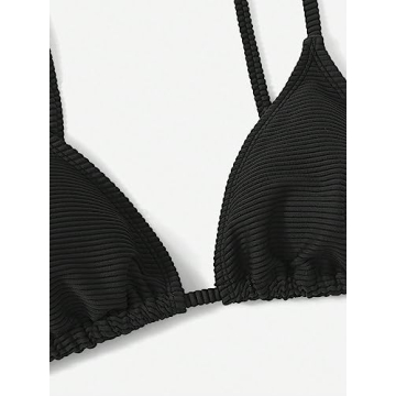 Stylish SweatyRocks Women's 2 Piece Tie Side Bikini Swimsuit