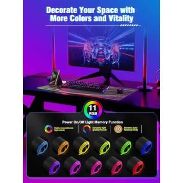 XXL Mouse Pad with Phone Holder, RGB Desk Mat with 15W Fast Charging, LED Large Gaming Mouse Pad with 11 Lights Colors, Long Mouse Pads for Desk, Waterproof Non-Slip Desk Pad for Gamer Esports Pros