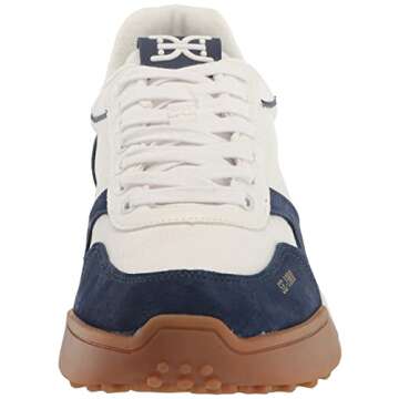 Sam Edelman Women's Layla Sneaker Navy Multi 8 Medium