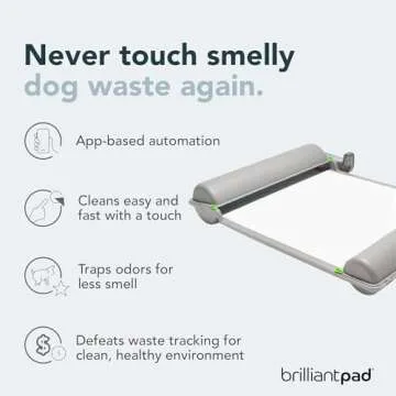 BrilliantPad Smart Indoor Dog Potty | Self Cleaning