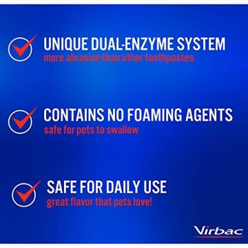 Virbac C.E.T. Pet Toothpaste for Dental Care | Poultry Flavor