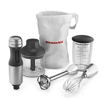 Versatile KitchenAid 3-Speed Hand Blender for Every Cook