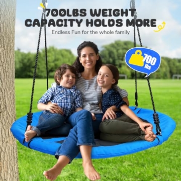 Trekassy 40 Inch Saucer Swing for Kids and Adults