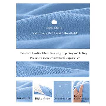 Saloogoe Zip Up Hoodie Women Lightweight Fall Outfits 2023 Hooded Sweatshirts Thin Zipper Jacket Black M