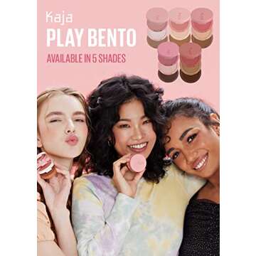 KAJA 3 Colors Play Bento_Butter Up Palette - Perfect Glow
