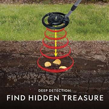 National Geographic Junior Metal Detector for Easy Treasure Hunting