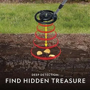 National Geographic Junior Metal Detector for Easy Treasure Hunting
