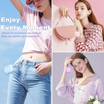 MHYALUDO for AirPods 4th Generation Case Cover 2024, Military Grade Soft Silicone Shock-Absorbing for AirPods 4 Case with Keychain & Cleaning kit, Sky Blue