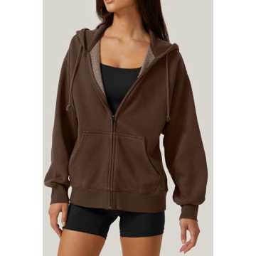 Cozy QINSEN Oversized Hooded Coat for Women