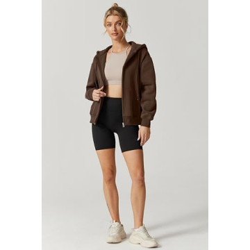 Cozy QINSEN Oversized Hooded Coat for Women