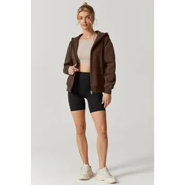 Cozy QINSEN Oversized Hooded Coat for Women