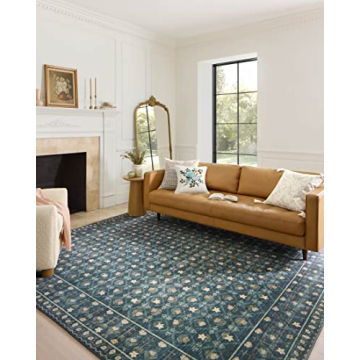 Loloi Rifle Paper Co. Eden Collection 7'-6" x 9'-6" Rug
