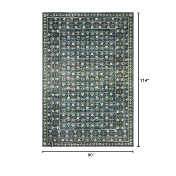 Loloi Rifle Paper Co. Eden Collection 7'-6" x 9'-6" Rug