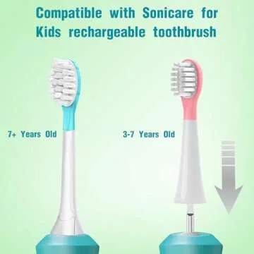 Kids Replacement Toothbrush Head for Sonicare Kids Electric