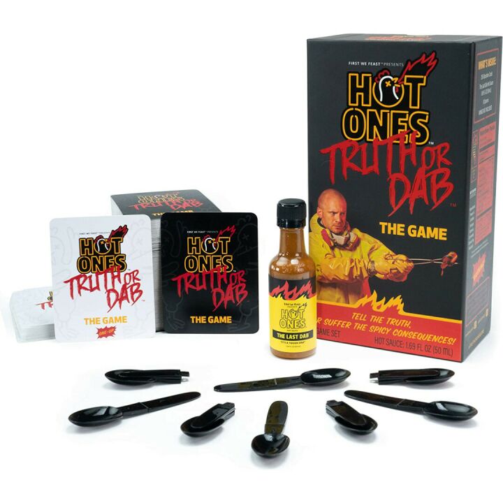 Hot Ones Truth or Dab The Game with Hot Sauce