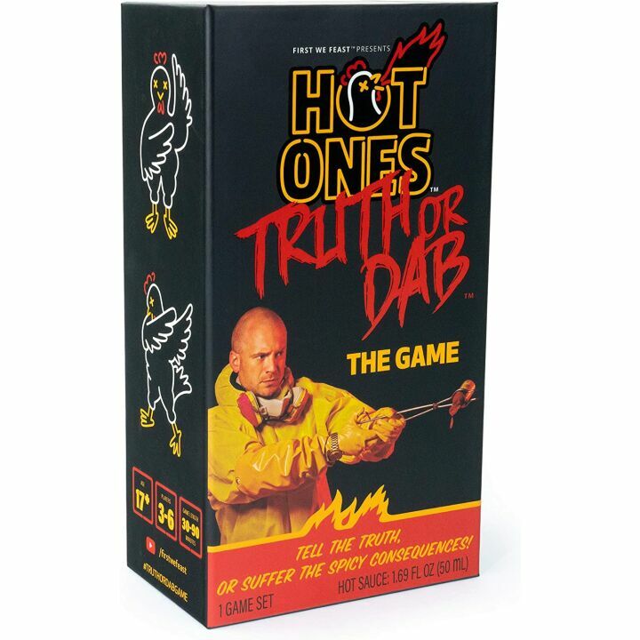 Hot Ones Truth or Dab The Game with Hot Sauce