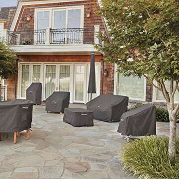 Classic Accessories Ravenna water-Resistant 94 inch Square Hot Tub Cover, Large, Patio Furniture Covers