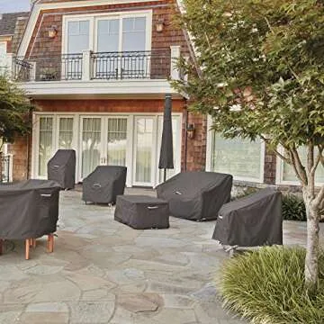 Classic Accessories Ravenna water-Resistant 94 inch Square Hot Tub Cover, Large, Patio Furniture Covers