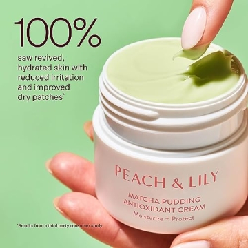 Peach & Lily Matcha Pudding Antioxidant Cream for Radiant Skin