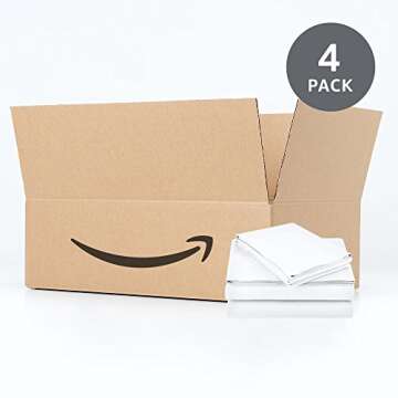 Soft Microfiber Queen Bed Sheet Set - Bright White Color