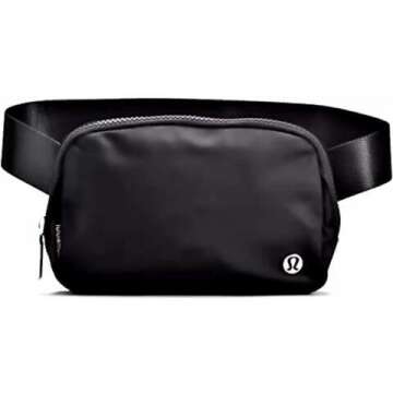 Lululemon Everywhere Belt Bag Black Compact 7.5x5x2
