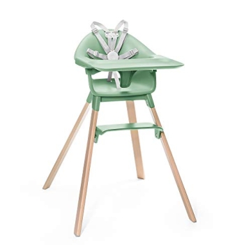 Stokke Clikk High Chair, Clover Green - Ergonomic Comfort, Stylish Design