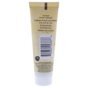 Coconut Foot Cream by Burts Bees for Unisex - 0.75 oz Cream