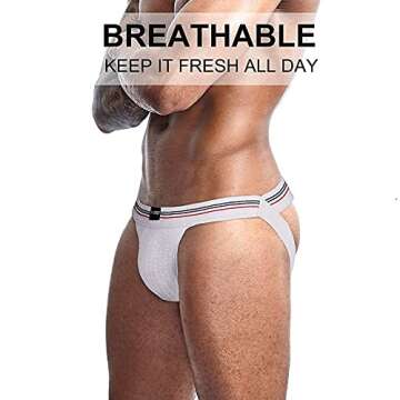 SKYSPER Jockstrap Athletic Supporters for Men