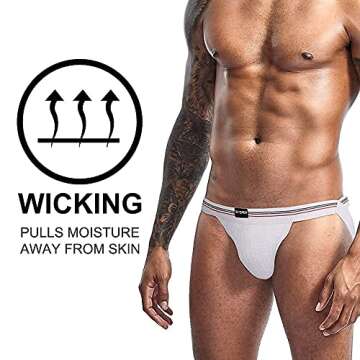 SKYSPER Jockstrap Athletic Supporters for Men