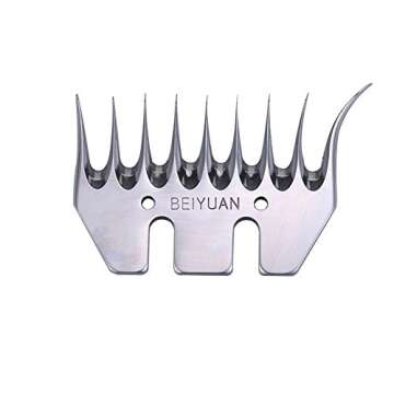 KEHUASHINA 9T BEIYUAN Curly Horse Sheep Curling Cutter Blade Clipper Shearing Goat Alpaca