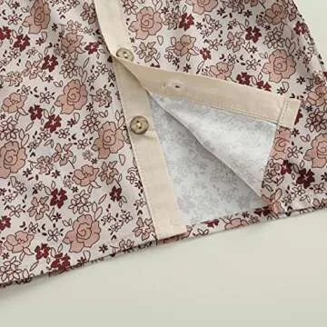 CIYCUIT Toddler Summer Floral Print Outfit for Boys