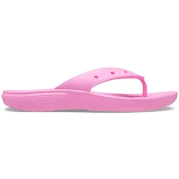 Crocs Classic Flip Flops for Everyone in Taffy Pink