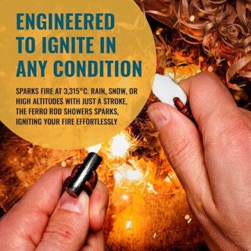 Wazoo Fire Starter Necklace - Handmade Survival Gear