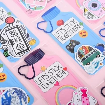 VAINECHAY Valentine's Cards for Kids - 48 Sets Fun Gift Pack