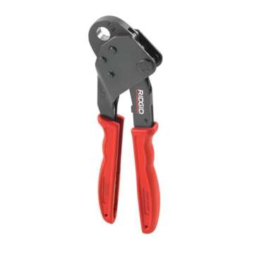 RIDGID 23448 1/2-Inch Manual PEX Crimp Tool for Quick Crimping