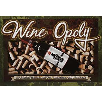 Late for the Sky Wine-Opoly Monopoly Board Game